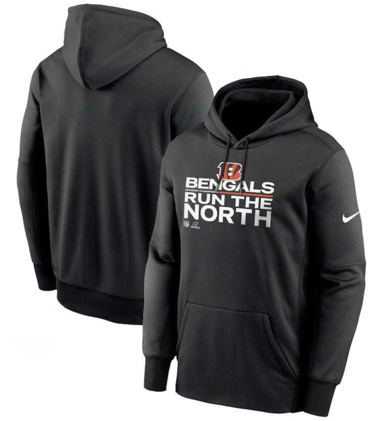 Men's Cincinnati Bengals Nike Black 2021 AFC North Division Champions Trophy Collection Pullover Hoodie,We sell and wholesale Men's Cincinnati Bengals Nike Black 2021 AFC North Division Champions Trophy Collection Pullover Hoodie on line form chian!